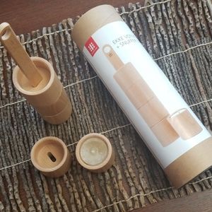 Beautiful Beechwood Tealight Votives w/ Snuffer